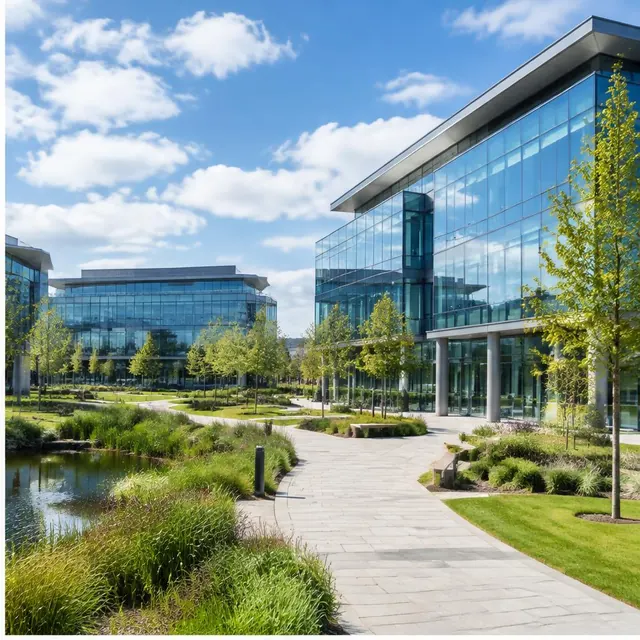 Modern international technology campus in Ireland