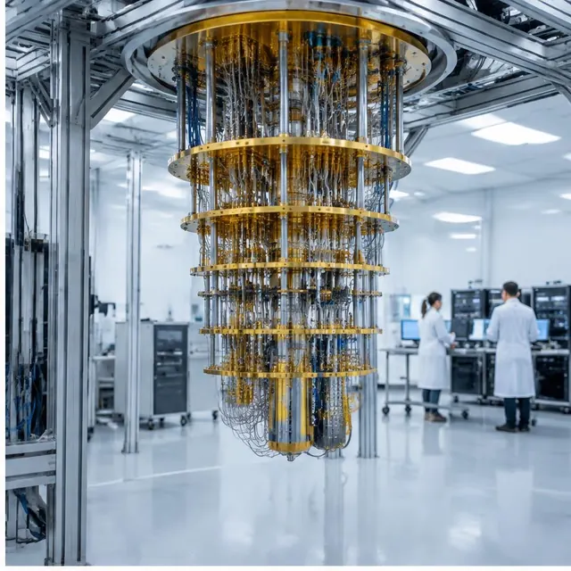 Quantum computing hardware in an advanced laboratory