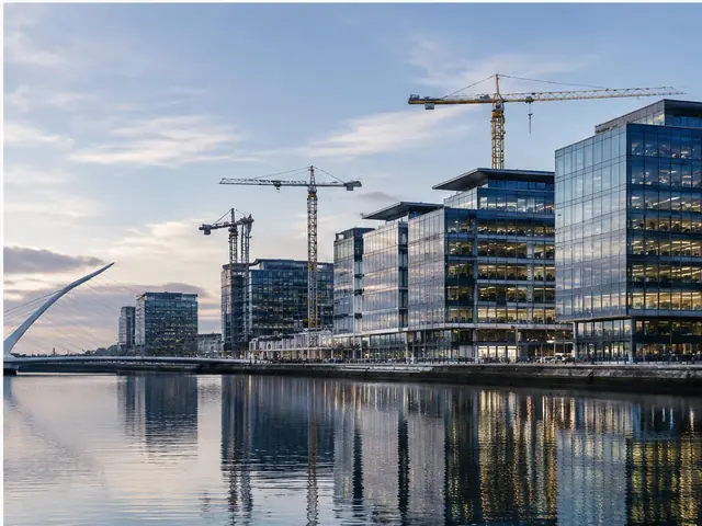 Modern offices in Dublin's docklands