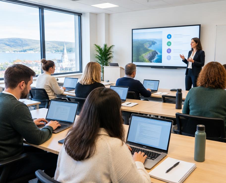 Professional upskilling workshop in Ireland